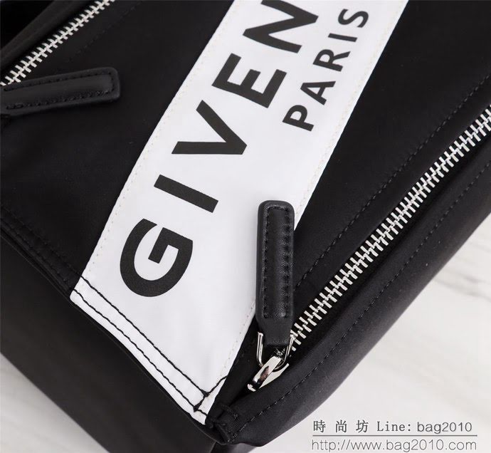 GlVENCHY紀梵希 新款 Pandora白字肩帶布包 單手提 斜挎包  tsg1238